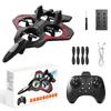 2.4G RC Plane, EPP Foam Stunt Remote Control  Craft with 3 Speed Modes,   Takeoff and Landing, Altitude Hold, 360 Roll