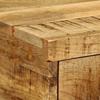 Wall Mounted Nightstand Rough Mango Wood