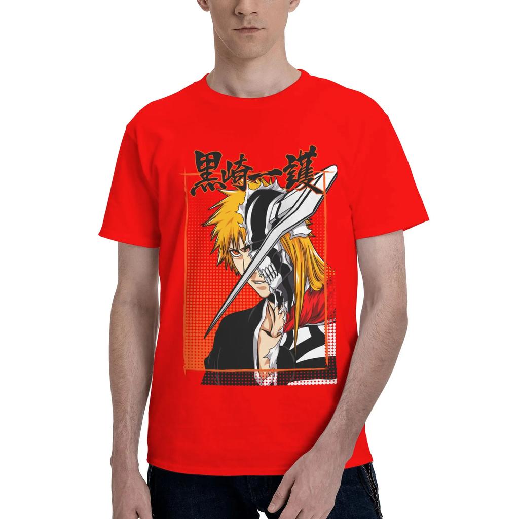 Anime Bleach Thelust Unisex TShirt Clothes Humorous Tees Short Sleeve fugees Cotton