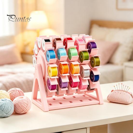 Sewing Thread Storage Organizer Rotating Organizer, 60 Spools Capacity 360 Degree Swivel Embroidery Rack Rack, Holder for Room Organization