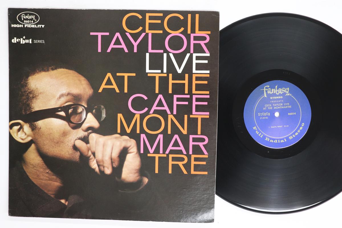 LP Record CECIL TAYLOR  Live At The Cafe Montmartre 86014 FANTASY 1964 US Jazz Used