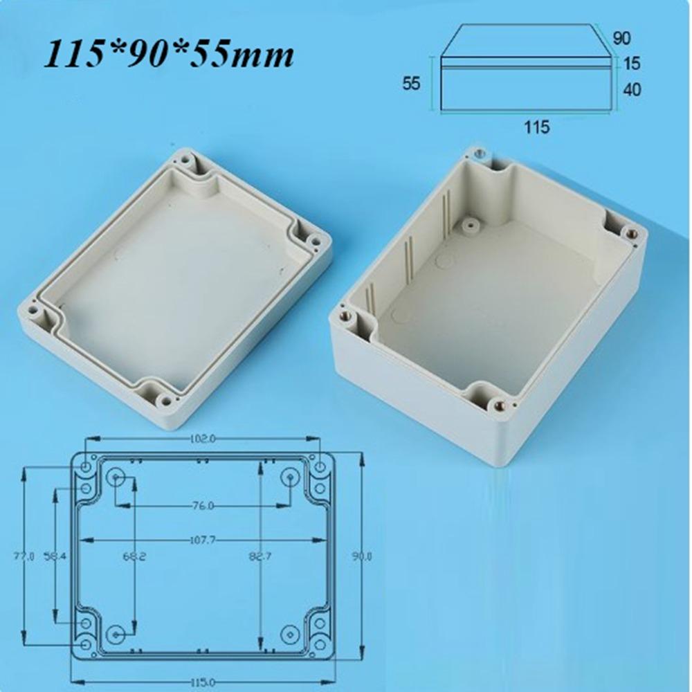 Plastic Enclosure Box Waterproof Electrical Project Box Electronic Project Instrument Case