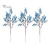 Artificial Silk Flowers for Home Decor Realistic Autumn Decoration, Floral Orange Plants Halloween Decoration Branches Table Centerpiece And