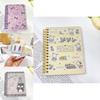 Cute Kuromi A6 Date Book Notebook Sanrio Design With Spiral Bound Lined Sheets