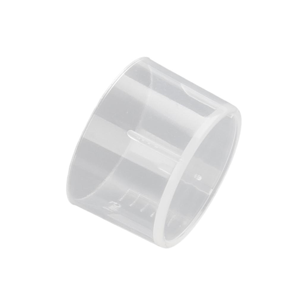 100 ks plastových odměrek 5ml pro umělecké a řemeslné projekty, nové