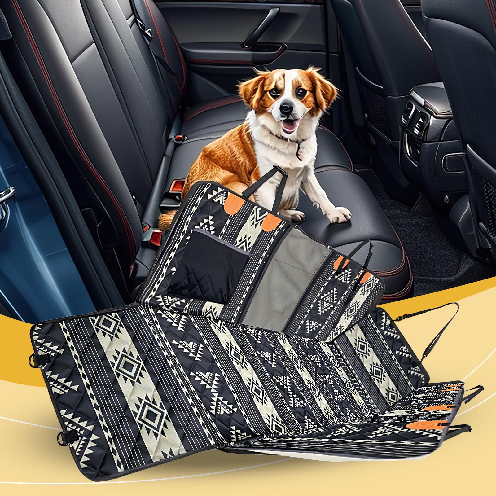 

Dog Car Rear Seat Cover With Black Shoulder Strap 147x137cm Dirt Resistant Dogs Back Seat Protector Barrier For Pet Cat China Mainland