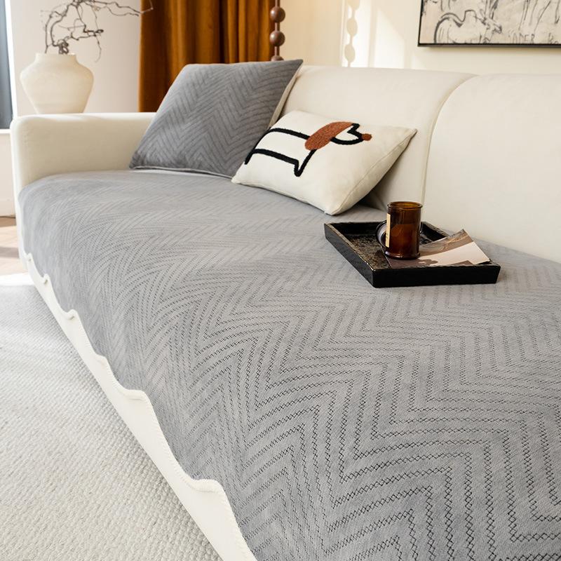 New Special-Shaped Sofa Cushion, Universal In All Seasons, Non-Slip And Dirt-Resistant Seat Cushion, One-Piece Anti-Cat Scratch Sofa Cover
