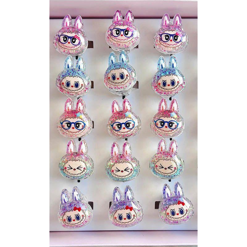 Søt Glødende Ring Bryter Blitslys Ringtilbehør Mote Ring for Barn