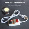 LED Lamp Test Clamp Test Wire Clip Lamps Lighting Test Lamps Quick Test Lamp Wire Clip Four Test Two Wire Clip