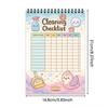 1pc Aesthetic Daily Planner Hand Account Undated Office Notebook Personal Organizer Cute Clean Task List Schedule Book for Work