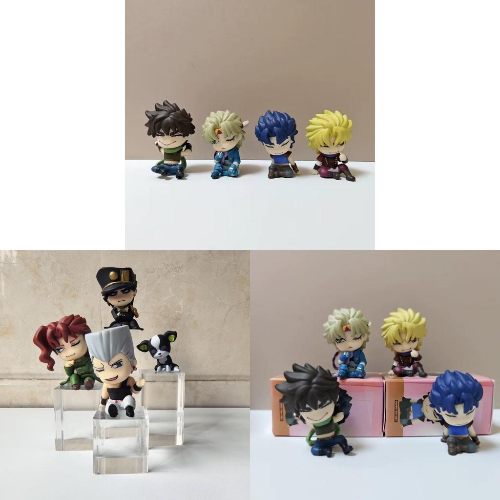 Jojos Bizarre Adventure Model Set With Pvc Material For Fans And Collectors
