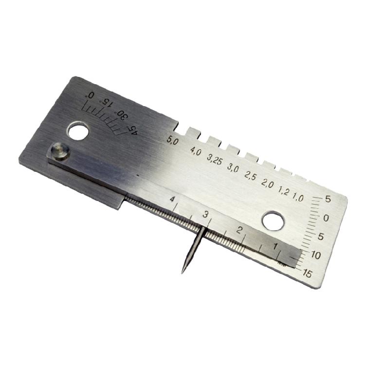Professional Welding Gauge Pipe Pit Gage MIG/TIG/Stick Inspection Test Welder