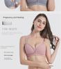 Wireless Nursing Bra: Threaded Thin, Double Buckle, Anti-Exposure for Pregnancy & Breastfeeding