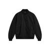 Li Ning CF Tracing Jackets Unisex Black Baseball Collar Moderate AJDT747-1