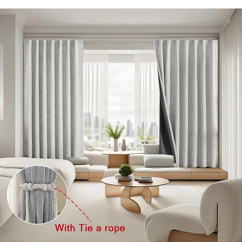 

SolidColor 100%Blackout Curtains with Grommets, Total Privacy Drapes for Bedroom,Curtains for Living Room/cortinas para ventanas 1PC W132x241cm&Grommet Top абрикосовый