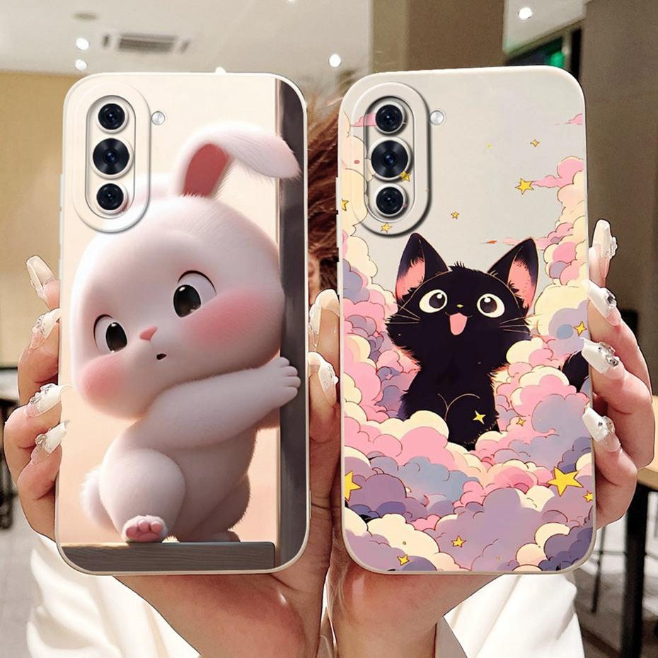 Cute Cartoon Phone Case For Huawei Nova 10 Pro Nova10 SE Soft Silicone Shockproof Cover For Nova 10 10Pro 10SE Cases Bumpers