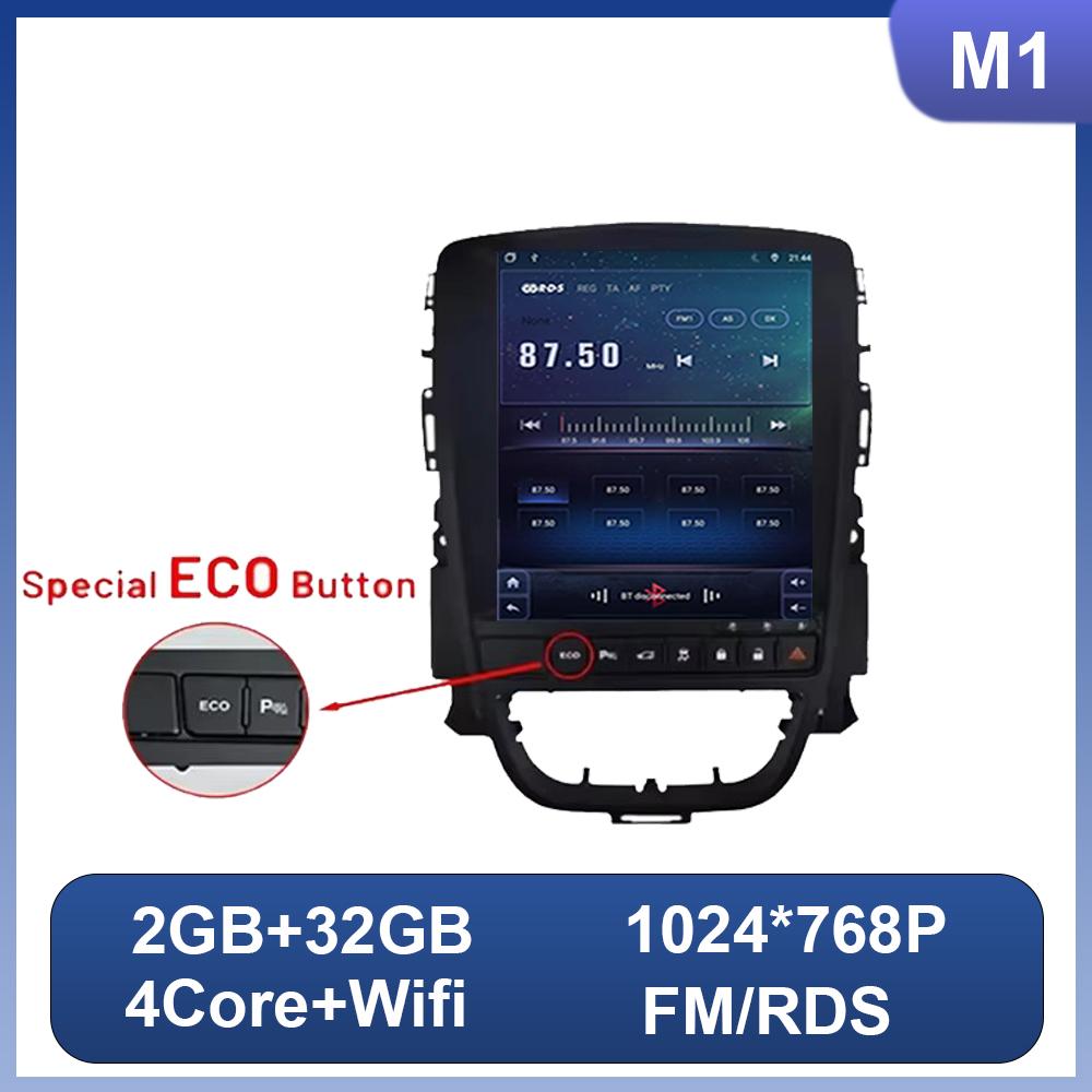 

Carplay Вертикальный беспроводной Android Auto для Opel Astra J 2009-2015 Автомобильное радио 9,7 дюймов Радио 8 ядер FM AM Мультимедиа