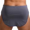 Men Sides Split Press Button Crotch Boxer Briefs Elastic Waistband Quick-Drying Athletic Shorts for Gym Fitness Cycling Running