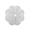 1 Die Geometric Flower Delicate Waterproof Set Cutting Shape Cards Making Embossing