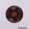 Cartoon Football Embroidery Patch Iron On Patches For Clothing Thermoadhesiv Patches On Clothes DIY Sewing Decorate Applique