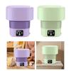 9L Foldable Mini Washing Machine Socks Underwear Panties Retractable Home Portable