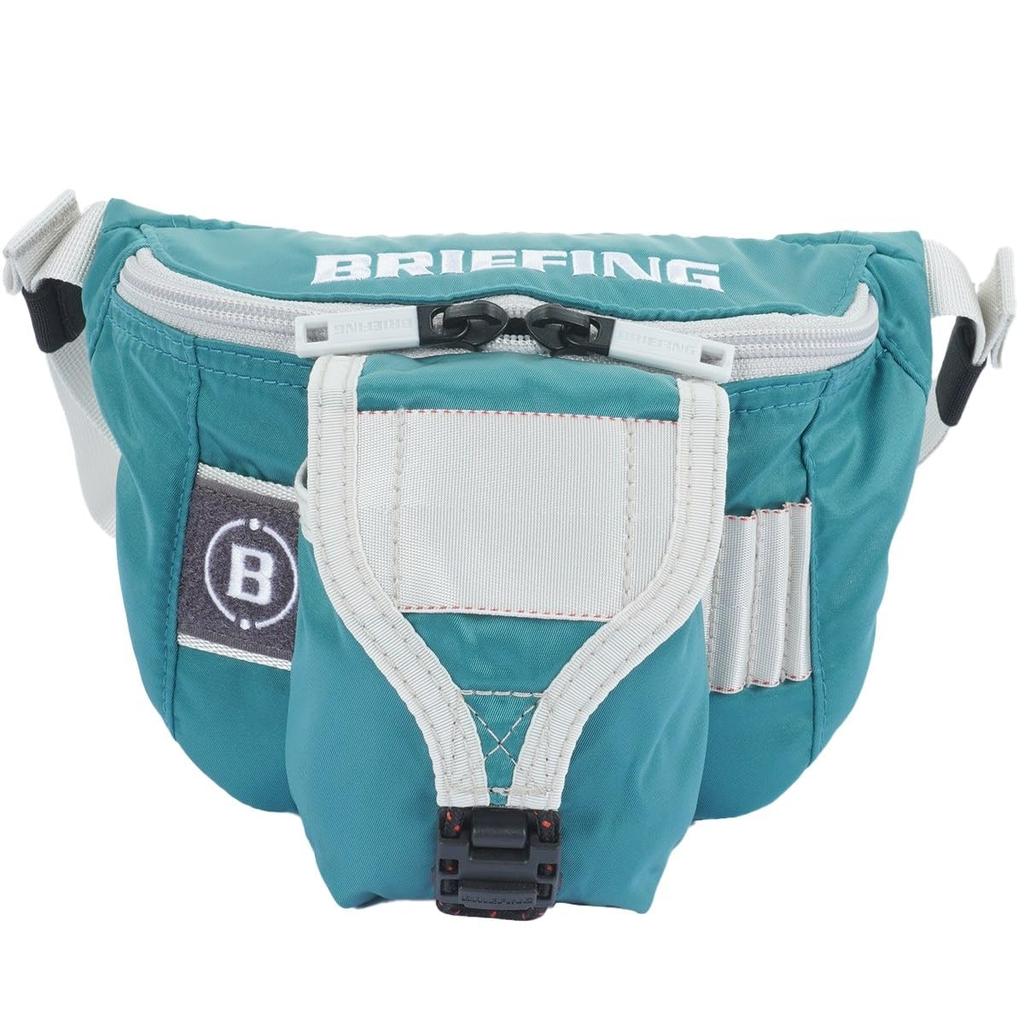 [Briefing] Round Bag ROUND WAIST POUCH ECO TWILL P. Green 664