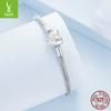 Xingmang Love Diy Basic Snake Bone Bracelet, Personalized Fashion And Versatile S925 Sterling Silver Bracelet