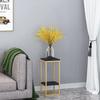 Nordic Flower Stand Iron Display Shelf Luxury Simple Modern Living Room Indoor Plant Rack Stand Storage Shelf