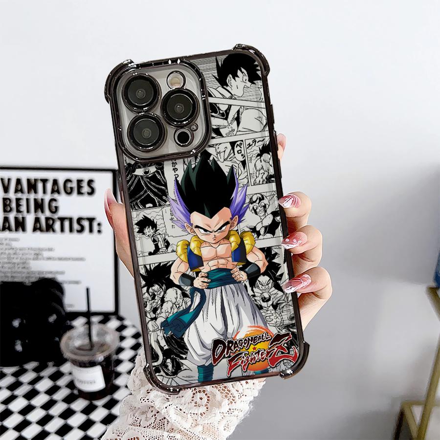 Soft Cover Case for Apple iPhone 11 16Plus XS MAX XR 15Pro Max 13 12 11Pro 14 Pro 16 15 Dragon Ball Gotenks
