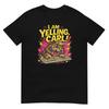 Funny I Am Yelling Carl Donut Cat Meme Graphic Tshirt