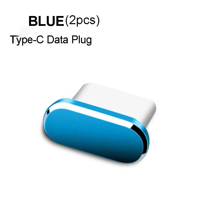1/5PCS Type C Metal Dust Plug For Samsung Xiaomi Huawei Universal Type-C Charging Port Protector Stopper Anti-Dust Dustproof