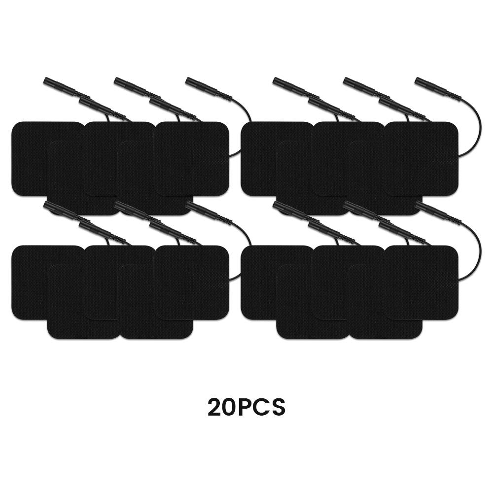 100/50/20/10pcs Muscle Stimulator Electrode Pads Non-woven Self Adhesive Gel Replacement Pads for Tens Digital Therapy Machine