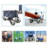 Balloon Wheels 45 Kg High Load Capacity Rolling Beach Kayak Trolley Professional Sturdy High Performance Cart Beach Cart Wheels