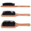 Premium Wooden Bamboo Hair Brush Improve Hair Growth Wood Hairbrush Prevent Hair Loss Comb Massage Hair Comb D30