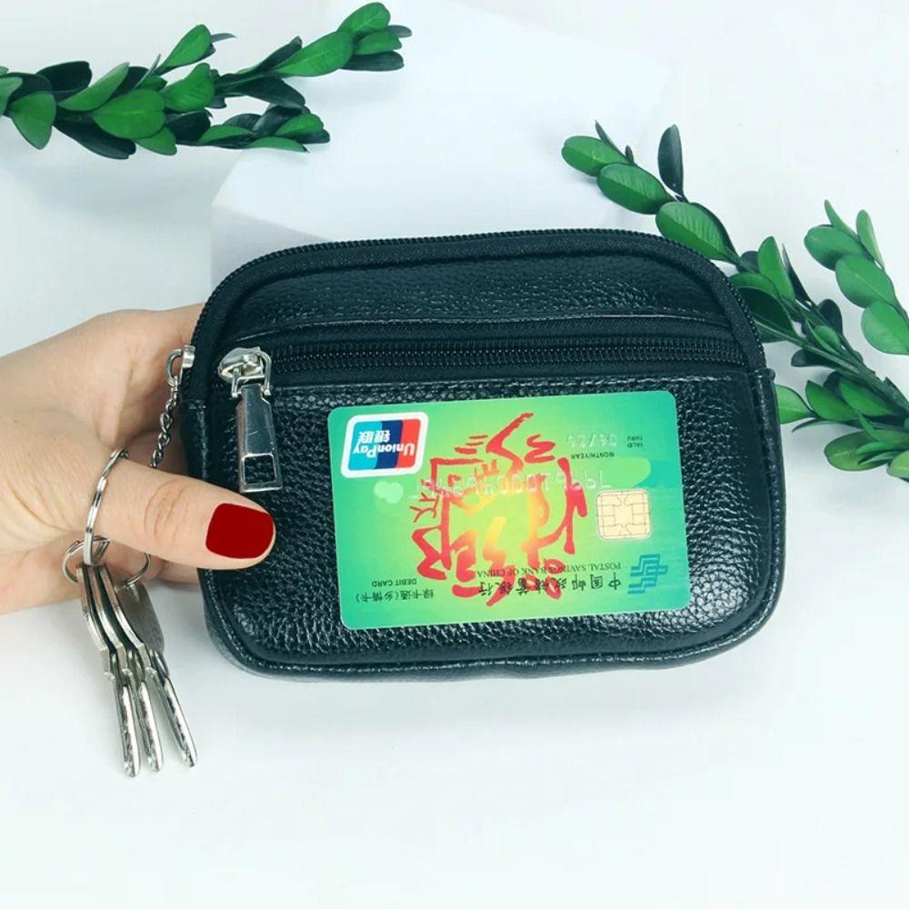 Kadın Mini Cüzdan PU Deri Bayan Cüzdan Kartlık Bozuk Para Cüzdanı Kısa Cüzdanlar Küçük Cüzdan Fermuarlı Anahtarlık Clutch Çanta Cüzdan