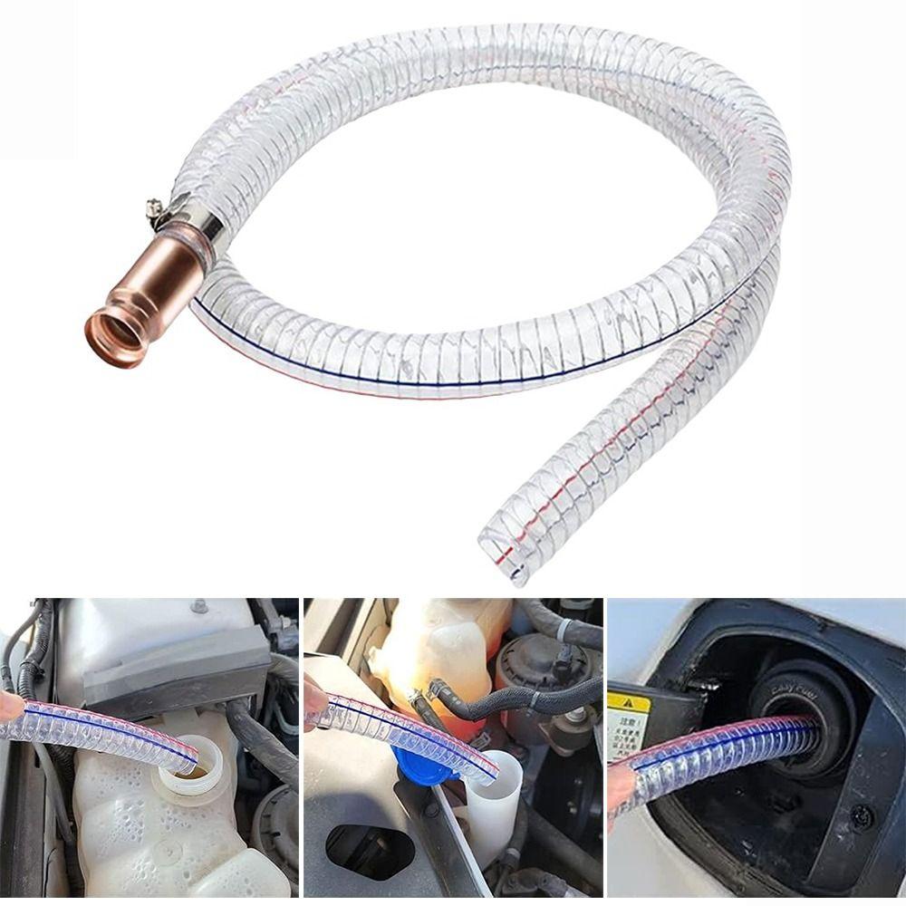 Metal Buckle Siphon Hose Heavy Duty Fuel Transfer Tube Jiggler Hose Jiggler Pump  Boats