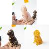Water Crystal Resin Dog Figurine With Goldendoodle Design For Office Decor And Home Display