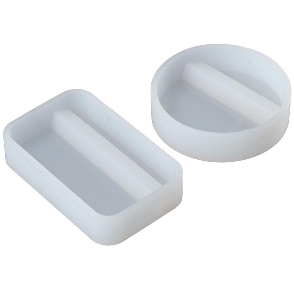 

2pcs Home Silicone Cell Phone Stand Mold Resin Mold Mobile Phone Holder Mold Art светло-серый