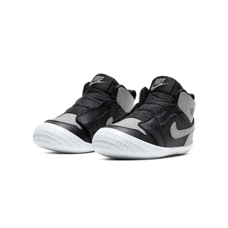 Jordan 1 Crib Bootie Black Medium Grey I AT3745-013