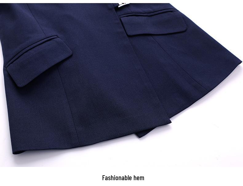 Set Costum Profesional de Vară pentru Femei - Îmbrăcăminte de Lucru High-End pentru Magazin de Bijuterii sau Magazin de Aur