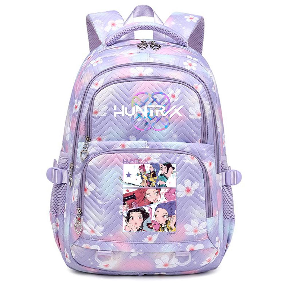 Anime Kreslený K-Pop Potisk Batoh Student Teenager Školní taška pro Chlapce Dívku Školní taška Dětský Dárek Dámská Velkokapacitní Cestovní Taška Mochila Escolar Rucksack