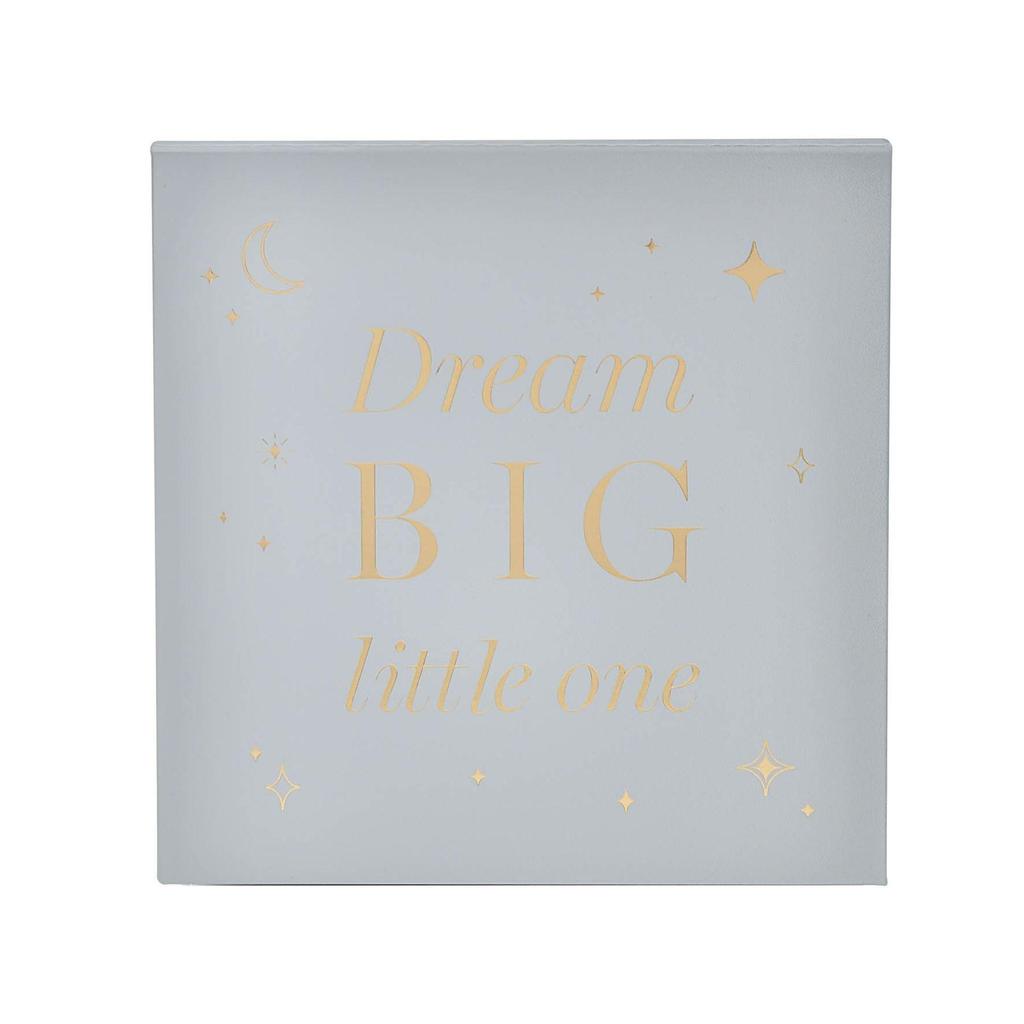 Bambino Keepsake Box Dream Big Blue