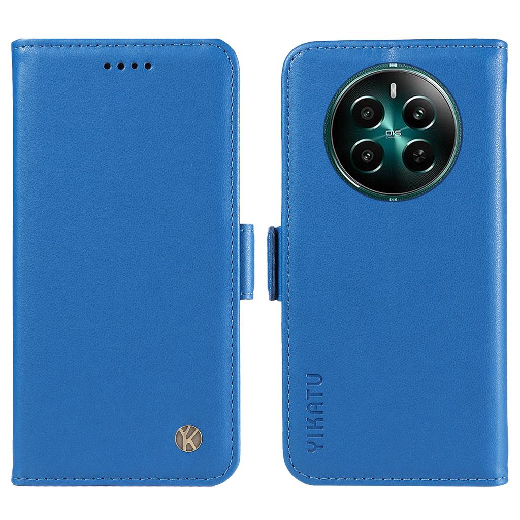 YIKATU YK-003 For Realme Narzo 70 5G/Narzo 70 Pro 5G/P1 5G/12 4G/12+ 5G Case Wallet Stand Leather Phone Cover Side Buckle