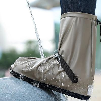 Creative Waterproof Reusable Motorcycle Cycling Bike Rain Boot Shoes Covers Rainproof Shoes Cover Rainproof Thick