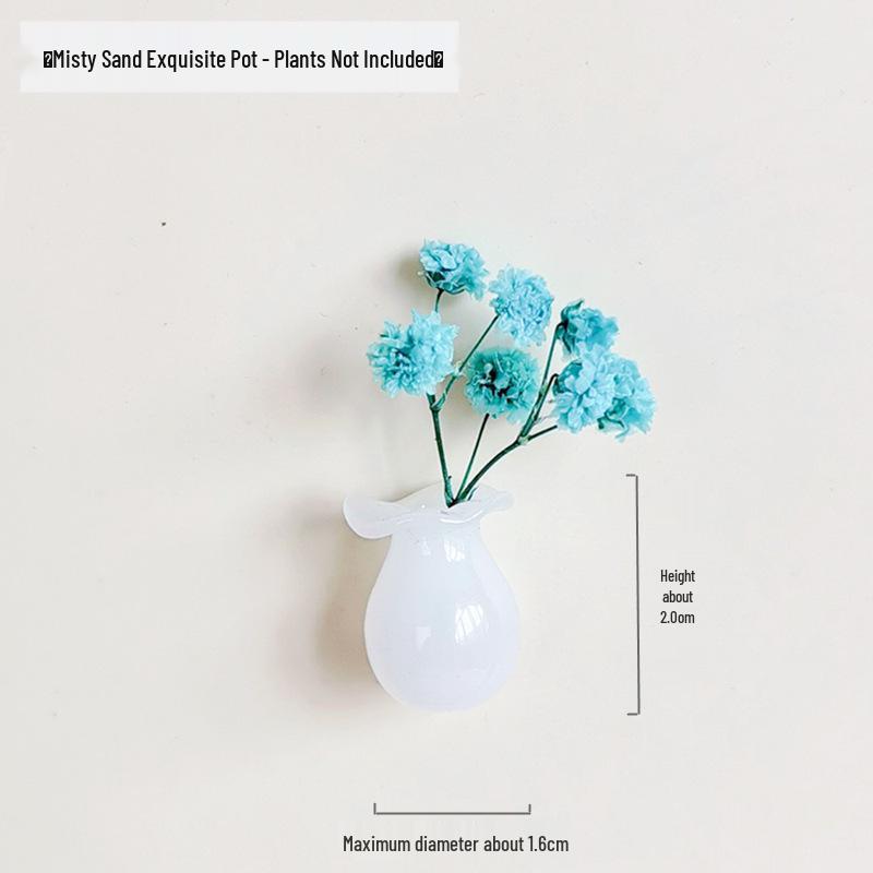 Chinese Style 3D Magnetic Ceramic Refrigerator Ornament