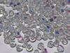 700 4mm Clear Aurora Glass Beads, Suncatcher Accessories, Handmade Beads (Aurora)