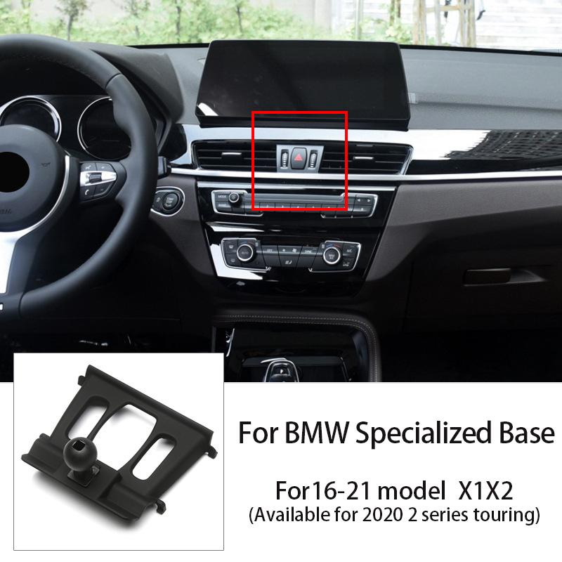 Car Mobile Phone Holder Navigation Bracket Dedicated Base For BMW X5 X6 X3 X4 3GT X1 X2 X7 1 3 5 7 Series Car Air Outlet Bracket