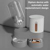 Automatic Pet Feeder 2.4L Dog Food Feeder 2.6L Water Dispenser Travel Auto Cat Feeder Bowl for Small Dogs Cats Rabbits