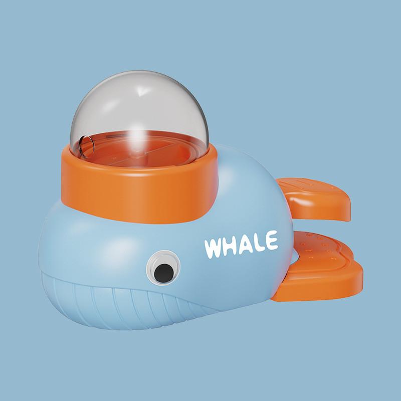 Whales Pet Food Dispenser With Automatic Feeding System For Dog And Pet Care синий