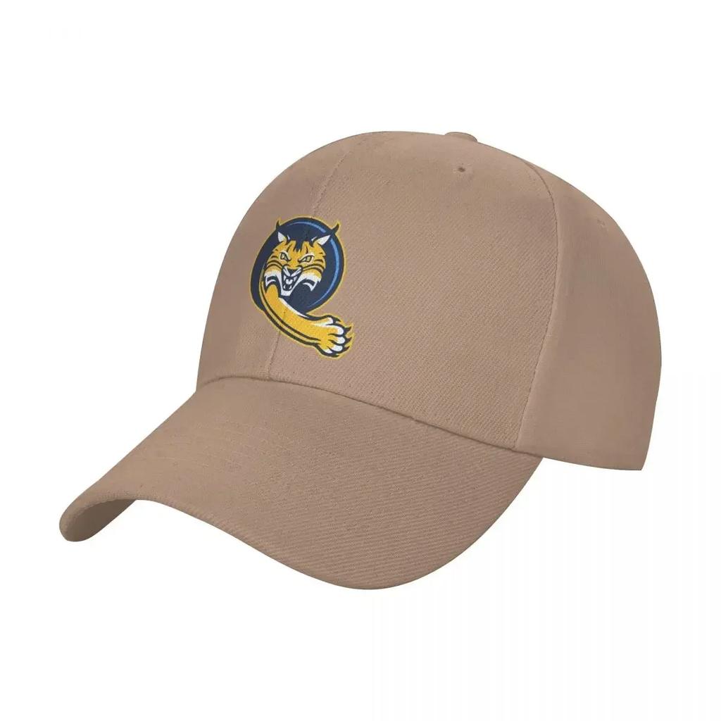 Original Logo Quinnipiac Bobcats Baseball Cap custom Hat Golf Cap Thermal Visor Women's Golf Wear Men's